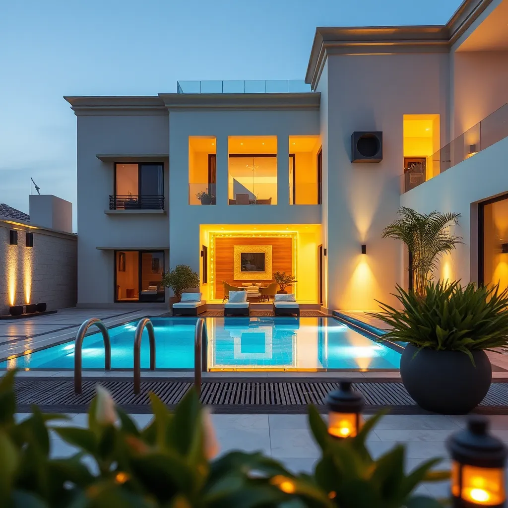 Image showcasing Explore Daily Rentals of Villas with Private Pools in Ras Al Khaimah